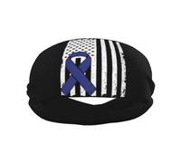 Fight Flag Concientización sobre el cáncer de colon Eleva tu rendimiento con muñequeras de moda: ¡ideales para cualquier actividad!