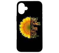 Fight For The Things You Care About Notorious Ruth Bader RBG Carcasa para iPhone 16 Plus
