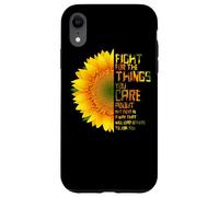 Fight For The Things You Care About Notorious Ruth Bader RBG Carcasa para iPhone XR