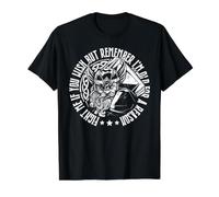 Fight Me If You Wish But Remember I'm Old For A Reason Camiseta gráfica económica, Hombre, Negro, M