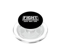 Fight Parkinson Enfermedad - Awareness de Parkinson PopSockets PopGrip para MagSafe