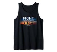 Fight The Good Fight of Faith 1 Timothy 6:12 Christian Verse Camiseta sin Mangas