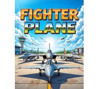 Fighter Plane Coloring Book: An Action-Packed Fighter Jet Coloring Book for All Ages - Featuring Military Aircraft, Jet Fighters, and High-Speed Designs