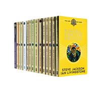 Fighting Fantasy Collection 15 Books Set by Ian Livingstone & Steve Jackson (The Warlock of Firetop Mountain, The Port of Peril, The Gates of Death & More!)