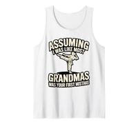Fighting Grandma Karate Cita Hapkido Camiseta sin Mangas