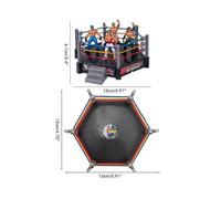 Fighting Toys Wrestling Toys Wrestler Warrior Toys Funny Wrestling Ring Set Kids Toys