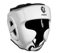 FIGHTR Casco de boxeo MMA con el mejor ajuste para máxima protección | Casco de boxeo para sparring | Tamaño ajustable para boxeo, MMA, Muay Thai, kickboxing y artes marciales