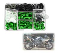 FIGULI Tornillos Kit Tornillos para Carenado Motocicleta Tornillos Tuercas Sujeción para Carrocería para Kawasaki Z750R Z800 Z900 Z900RS Z900SE para Zephyr750 ZG1000 Concours A Set M6 M5(Vert)