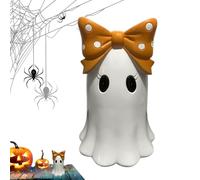 Figur genérico | Halloween - Niedliche Resin Statue Mit Schleife Deko Für Tischdekoration Gruselige Foto Requisiten Gothische Hochzeit Innendekoration Kamin