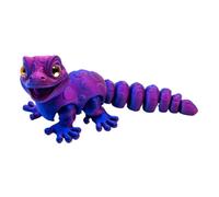 Figura 3D impresa Gecko, Lizard Toy, Articulated Reptil Fidget Figura 5,51 x 2,28 x 2,28 en for Kids Boys Girls, Fun Desk Decor Bedroom Dorm Living Room, Creative Stress Relief Gift and Playtime