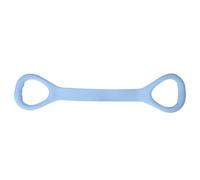 Figura 8 Banda de resistencia, estirador elástico de 20 libras, herramienta de fitness de silicona antideslizante, banda de entrenamiento resistente con agarre cómodo, accesorio de ejercicio de brazo