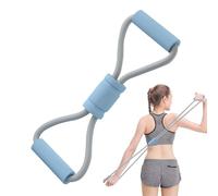 Figura 8 Bandas de resistencia para las mujeres | Figura 8 Bandas de brazo para con asas, equipo de fitness antideslizante para Fuerza Muscle Building Toning St