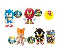Figura Aleatoria Goo Jit Zu Sonic the Hedgehog - Estira y Estruja que Brilla en la Oscuridad