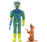 Figura Alien Mars Attacks con Perro Retro Articulada 10 cms