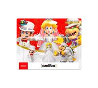 Figura Amiibo Pack de 3: Mario Peach Bowser (Serie Super M)