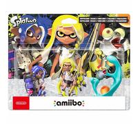 Nintendo Amiibo Splatoon Set de 3 Figuras Octariano + Inkling + Cenutrín