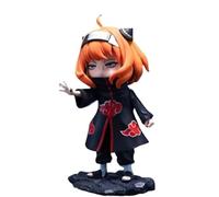 Figura Anya, Ninja de pie, Anya Forger, Figura de anime, 15 Cm, hecha a mano, de PVC, para Cosplay, videojuegos, decoración, regalo artesanal (naranja)