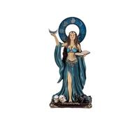Figura Aradia mensajera de la Magia y liberacion, representa el Poder Femenino de Resina pintad a Mano de 20 cm