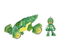 Figura articulada yoyo Masks Animal Power Gekkomóvil vehículo verde