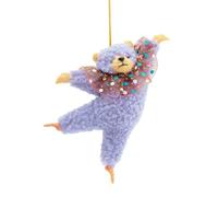 Figura Bailarina Hecha De Lujoso Tráiler De Oso Dulce | Juguete Suave Decorativo para Hogar, Habitación Infantil Y Ideas De Regalo | Portátil para Fan Familiar, Regalo De Cumpleaños, Navidad