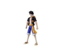 BANDAI - One Piece Anime Heroes Figura de Acción Monkey D. Luffy Dressrosa 17cm - 37007 Multicolor - Figuras articuladas - ¡Hazte con el Tesoro de Las Figuras Anime Heroes de One Piece!.