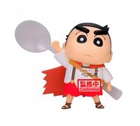Figura banpresto crayon shinchan the movie super hot! the spicy kasukabe dancers kasukabe boueitai vol.1 ver.a 11cm