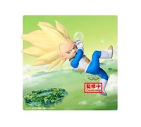Figura banpresto dragon ball daima super saiyan 3 vegeta mini con panel 13cm