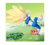 Figura Banpresto Dragon Ball Daima: Vegeta Super Saiyan 3 Mini 13cm con Panel