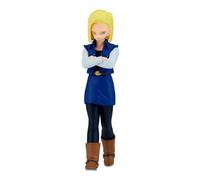 Banpresto Figura de Accion Android 18 Dragon Ball Z - Solid Edge Works 17cm - Multicolor BP89639P - Figura Coleccionable - Ideal para los fanaticos del Anime