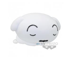 Figura banpresto fluffy puffy crayon shin - chan shiro ver. b
