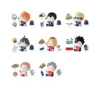 Figura banpresto haikyu!! happy figure collection box 6cm