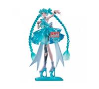 Figura banpresto hatsune miku banpresto evolve clearluxe - emeraldgem 28cm