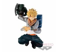 Banpresto Figura de Accion Katsuki Bakugo - My Hero Academia Bravegraph no.1, Vol.3, 12cm, Multicolor