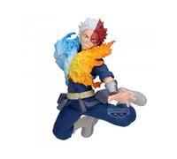 Banpresto Figura de Accion Coleccionable Shoto Todoroki My Hero Academia - Maximatic 17 cm, BP29374P, Multicolor, Optima para los Fanáticos del Anime