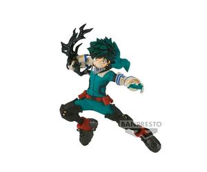 Figura banpresto my hero academia the amazing heroes izuku midoriya latigo negro plus vol 2