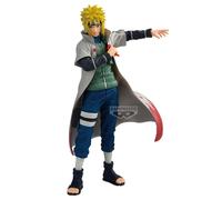 Banpresto Figura de Accion Minato Namikaze Naruto Shippuden 24cm - PZ69757P Multicolor - Figura Coleccionable - Ideal para los fanáticos del Anime Naruto