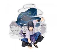 Banpresto Figura de Acción Sasuke Uchiha - Naruto Shippuden Panel Spectacle Special 9 cm, BP89267P Multicolor. Estatua Coleccionable, Ideal para Fans del Anime y exhibición.