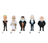 Figura Banpresto One Piece World Collectable - Consejo de los Cinco Ancianos (12 unidades, 7cm)
