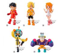 Figura banpresto one piece world collectable egg head 1 de 7cm unidad aleatoria