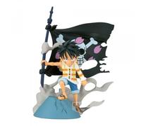 Figura banpresto one piece world collectable log stories monkey.d.luffy 8cm