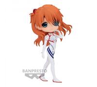 Banpresto Figura Q Posket Evangelion 3.0+1.0 Asuka Shikinami Langley Plugsuit estilo Ver. B 14 cm