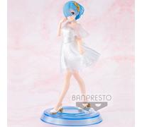 Banpresto Figura de Acción Rem Re:Zero -Starting Life In Another World - Serenus Couture 20cm BP18170 Multicolor