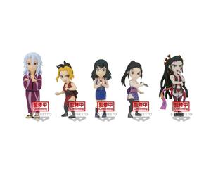 Figura banpresto world collectable demon slayer kimetsu no yaiba 1 unidad aleaetoria vol 9