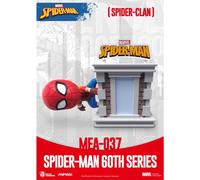 Figura beast kingdom mini egg attack marvel spider - man spider - clan serie 60 aniversario
