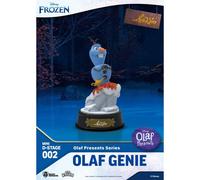 Figura beast kingdom minidstage disney olaf presenta olaf genio
