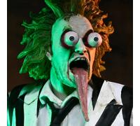 Figura Beetlejuice Ultimate Striped Suit colección oficial película Neca