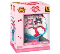Figura Bitty POP Bouquet Hello Kitty My Melody and Kuromi San Valentin