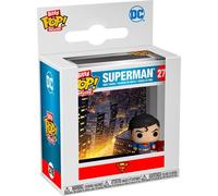 Figura Bitty Pop Deluxe Dc Comics Superman Coleccionable de Edición - Figura Funko Diseño Detallado y Realista de Personajes Icónicos, o Decorar
