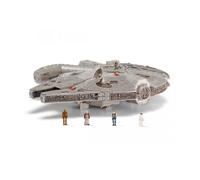 Figura bizak star wars halcon milenario con luz y sonido