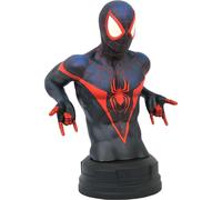 Figura Busto Miles Morales Spider-man Edición Limitada Marvel 18 Cms
